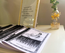  Apenados da Unidade de Progressão de Piraquara apresentam trabalhos finais do Projeto Especial de Literatura