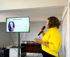  Apenados da Unidade de Progressão de Piraquara apresentam trabalhos finais do Projeto Especial de Literatura
