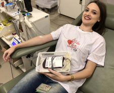 Hemepar reforça importância do agendamento para doação de sangue