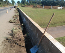 DER inicia reforma de viaduto na PRC-280, em Palmas 