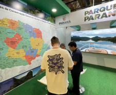 O Instituto Água e Terra (IAT) apresentou o Programa Parques Paraná durante o World Travel Market (WTM), considerada o maior evento de viagens e turismo da América Latina, em São Paulo.