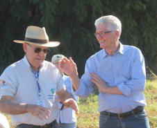 Visita técnica do Sistema Estadual de Agricultura a propriedades de café em Carlópolis