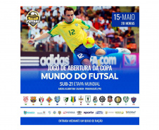 Copa Mundo do Futsal agita a semana em Paranaguá