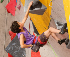 Começa em Curitiba o ranking de escalada esportiva, que tem incentivo do Proesporte