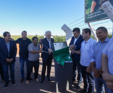 Piana Inaugura Obras De Pavimentação, Praças E Anuncia Novos Investimentos Para Jesuítas Jesuitas Estrada De Caraja