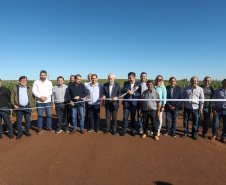 Piana Inaugura Obras De Pavimentação, Praças E Anuncia Novos Investimentos Para Jesuítas Jesuitas Estrada De Caraja