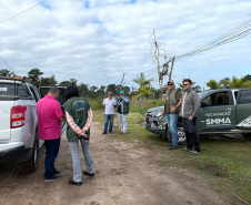 IAT colocou em prática um plano semanal de monitoramento e fiscalização de áreas urbanas e de proteção ambiental desmatadas irregularmente em Guaratuba, no Litoral.