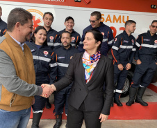 O Governo do Estado, por meio da Secretaria de Estado da Saúde (Sesa), inaugurou nesta segunda-feira (29), em Laranjeiras do Sul, na Região Centro-Oeste do Paraná, uma base do Serviço de Atendimento Móvel de Urgência (Samu)