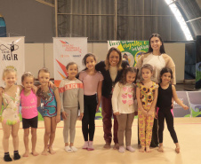 Flávia Arantes do Nascimento, que é uma das filhas de Pelé, visitou nesta sexta-feira (12) as obras de construção das pistas de skate anexas ao Ginásio do Tarumã, em Curitiba.