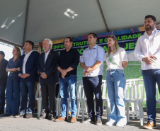Piana Inaugura Obras De Pavimentação, Praças E Anuncia Novos Investimentos Para Jesuítas Jesuitas