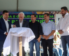 Piana Inaugura Obras De Pavimentação, Praças E Anuncia Novos Investimentos Para Jesuítas Jesuitas