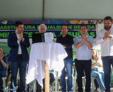 Piana Inaugura Obras De Pavimentação, Praças E Anuncia Novos Investimentos Para Jesuítas Jesuitas