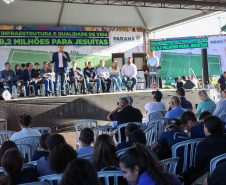 Piana Inaugura Obras De Pavimentação, Praças E Anuncia Novos Investimentos Para Jesuítas Jesuitas