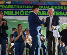 Piana Inaugura Obras De Pavimentação, Praças E Anuncia Novos Investimentos Para Jesuítas Jesuitas