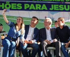 Piana Inaugura Obras De Pavimentação, Praças E Anuncia Novos Investimentos Para Jesuítas Jesuitas