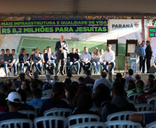Piana Inaugura Obras De Pavimentação, Praças E Anuncia Novos Investimentos Para Jesuítas Jesuitas