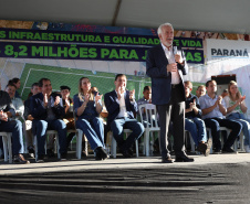 Piana Inaugura Obras De Pavimentação, Praças E Anuncia Novos Investimentos Para Jesuítas Jesuitas