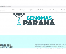 Site Genomas Paraná