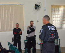 Polícia Penal do Paraná promove capacitação de combate a incêndio no ambiente prisional