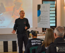 Polícia Penal do Paraná promove capacitação de combate a incêndio no ambiente prisional