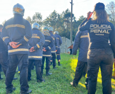 Polícia Penal do Paraná promove capacitação de combate a incêndio no ambiente prisional
