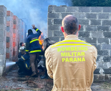 Polícia Penal do Paraná promove capacitação de combate a incêndio no ambiente prisional