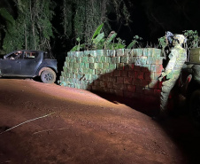 Polícia Militar e Polícia Federal apreendem mais de quatro toneladas de drogas em Marechal Cândido Rondon*
