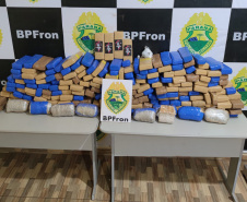 Polícia Militar apreende mais de meia tonelada de droga em ocorrências distintas