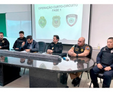 Guarda Municipal de Londrina participa da operação Curto-Circuito da Polícia Civil