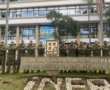 Agentes de trânsito DER 158 agentes de trânsito recebem certificação para fiscalizarem rodovias estaduais 
