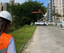 Canal da Avenida Paraná é peça-chave nos processos de macro e microdrenagem que estão sendo instalados em Matinhos, e integra a obra de revitalização da orla da cidade. 