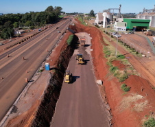 Com novos viadutos prontos, duplicação da BR-277 em Cascavel chega a 70,8% de conclusão 