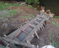Reforma de pontes na PR-411 em Morretes