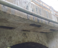 Reforma de pontes na PR-411 em Morretes