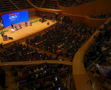 O governador Carlos Massa Ratinho Junior defendeu o fortalecimento da integração interestadual durante a abertura do 8º encontro do Consórcio de Integração Sul e Sudeste (Cosud), nesta sexta-feira (02), em Belo Horizonte.