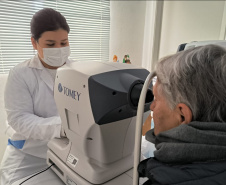 Saúde realiza mutirão de exames oftalmológicos em Arapongas