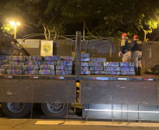 Polícia Militar apreende mais de quatro toneladas de drogas no Oeste