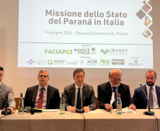 Invest Paraná na sexta missão internacional do ano, à Itália.