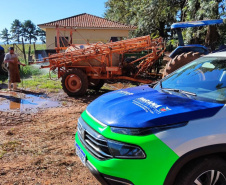 Adapar realiza inspeção preventiva de pulverizadores agrícolas no Noroeste