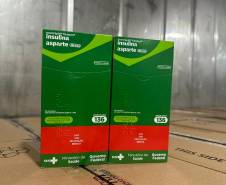 Nova remessa de 42 mil insulinas chega ao Paraná nesta terça-feira
