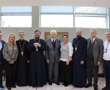 Vice-governador recebe líder da Igreja Ortodoxa grega na América do Sul