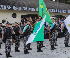 BPRONE recebe 38 novas viaturas durante solenidade de aniversário