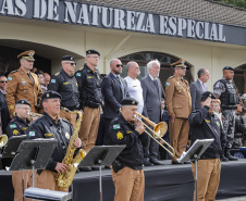 BPRONE recebe 38 novas viaturas durante solenidade de aniversário