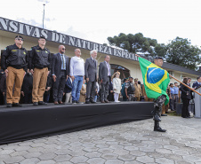 BPRONE recebe 38 novas viaturas durante solenidade de aniversário