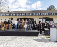 BPRONE recebe 38 novas viaturas durante solenidade de aniversário