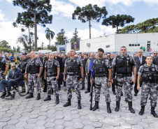 BPRONE recebe 38 novas viaturas durante solenidade de aniversário