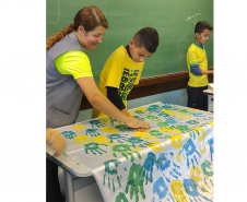 Projeto envolveu toda a escola
