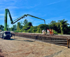 Com novo trecho liberado, duplicação da PR-445 atua de Mauá da Serra a Lerroville 