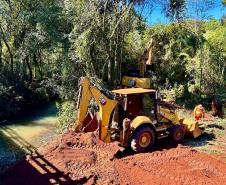 Com novo trecho liberado, duplicação da PR-445 atua de Mauá da Serra a Lerroville 