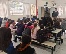 Projeto “BPTran nas Escolas” já alcançou mais de 860 crianças e adolescentes